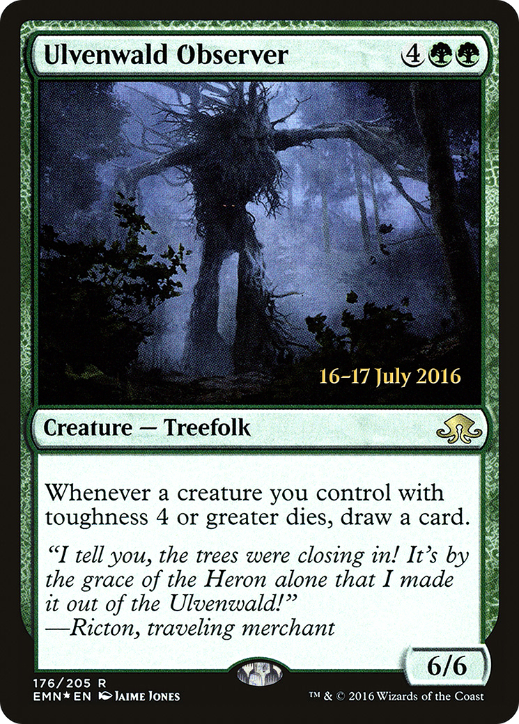 Ulvenwald Observer - Prerelease Promo [PEMN-176s]