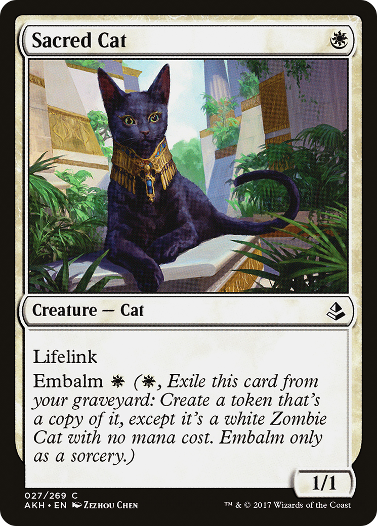 Sacred Cat [AKH-27]