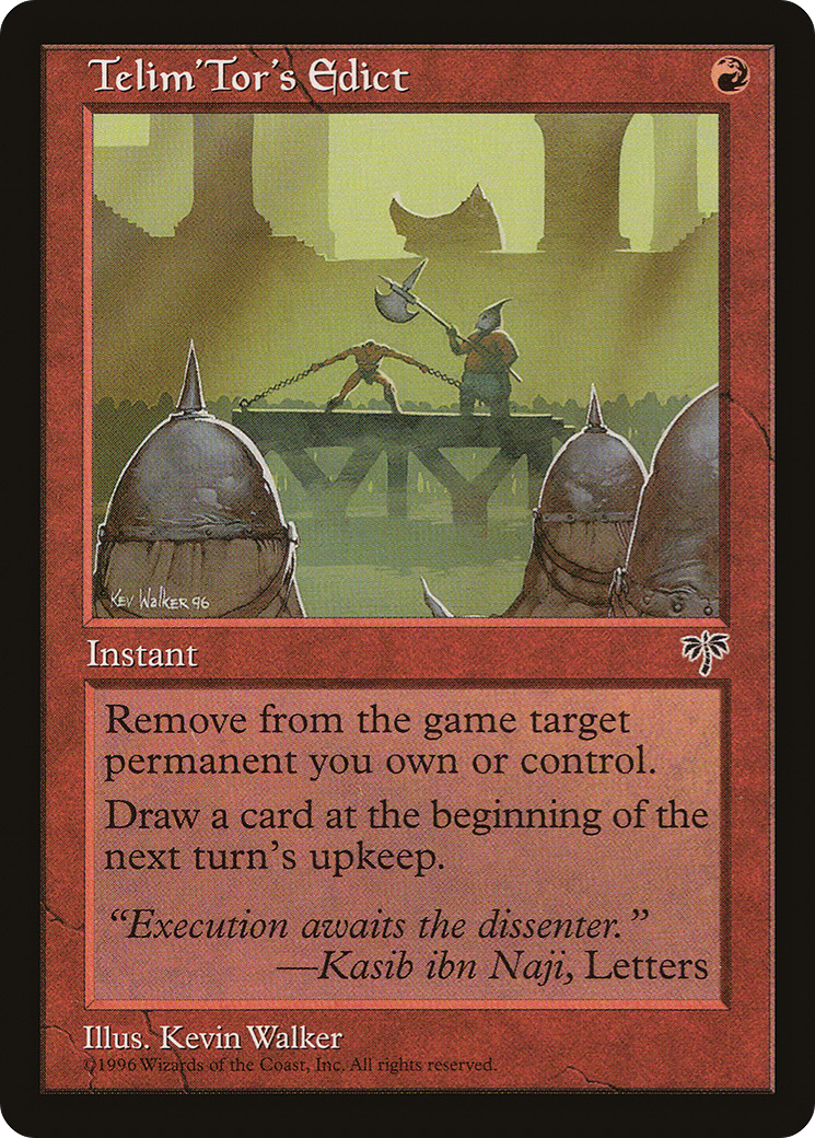 Telim'Tor's Edict [MIR-198]