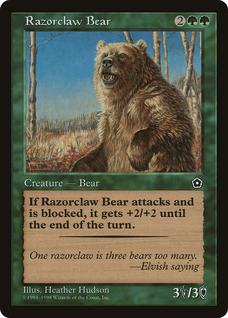Razorclaw Bear [P02-142]