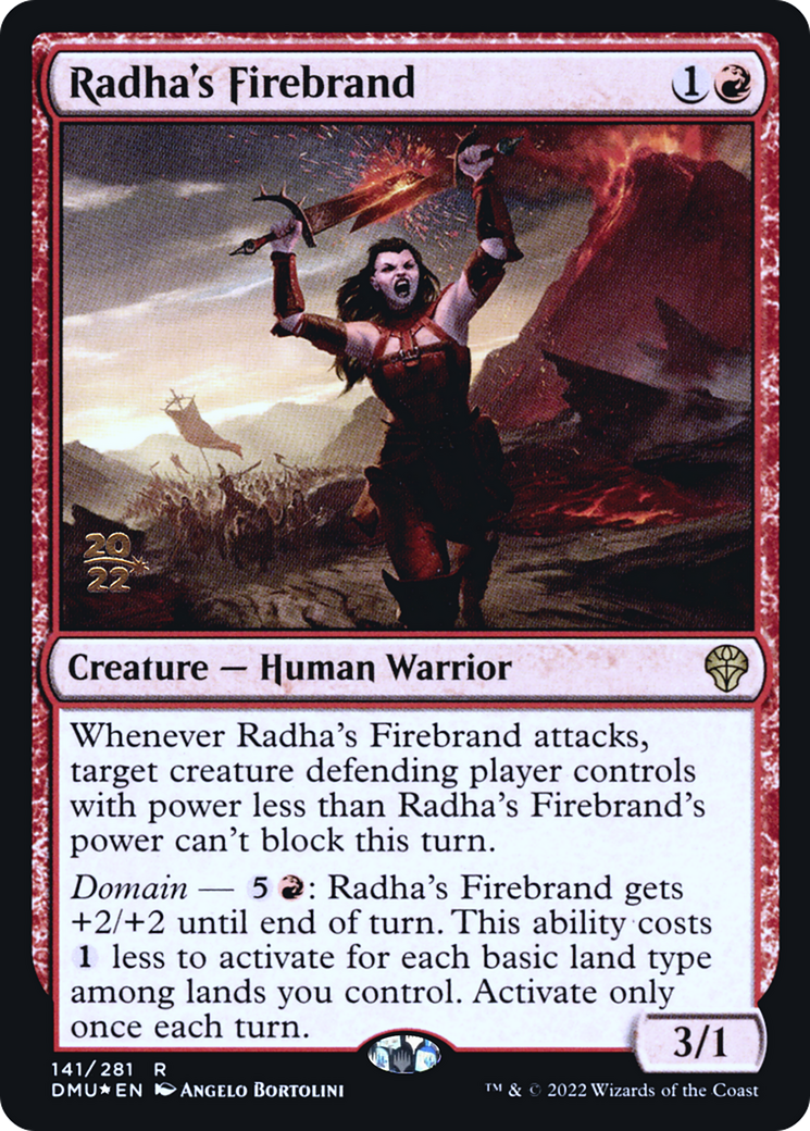 Radha's Firebrand - Prerelease Promo [PDMU-141s]