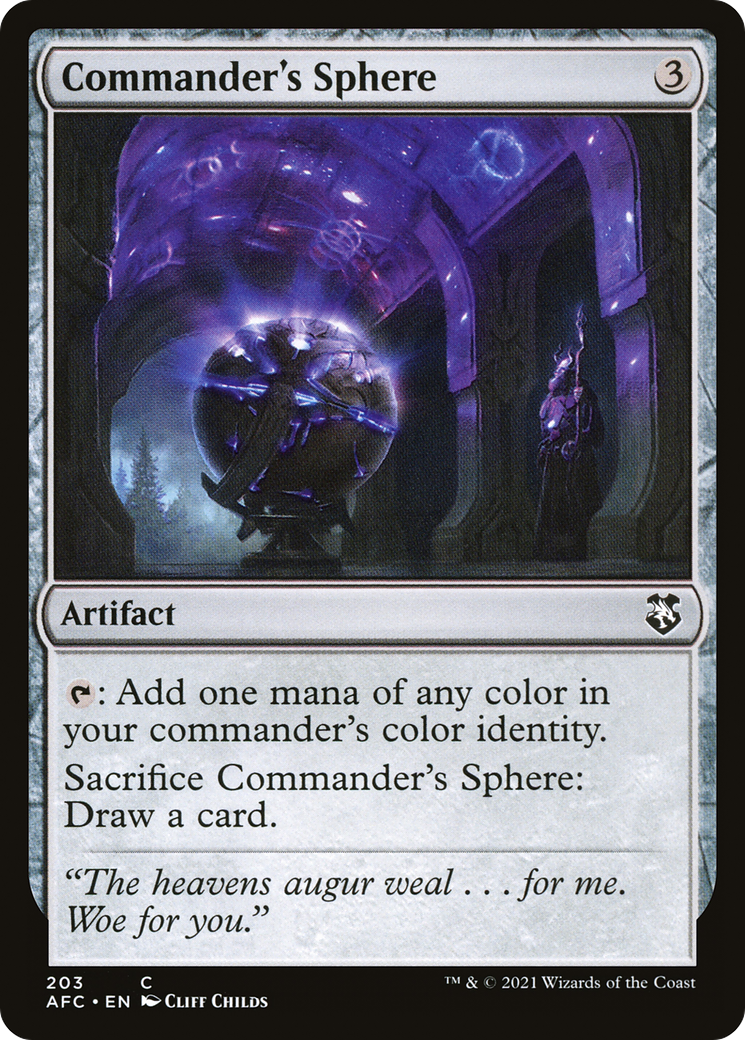 Commander's Sphere [AFC-203]