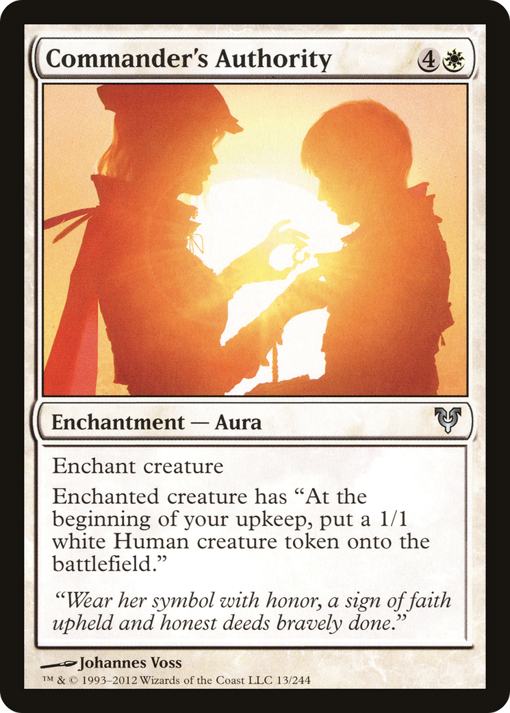 Commander's Authority [AVR-13]