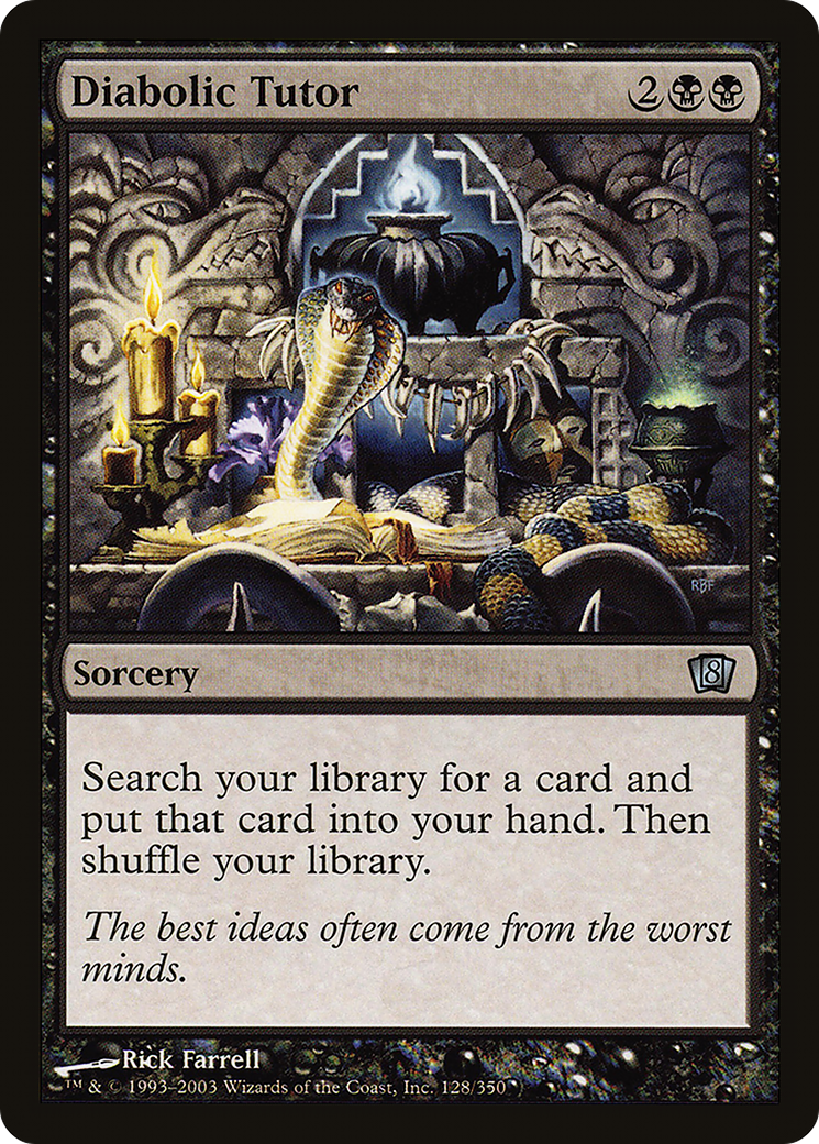 Diabolic Tutor [8ED-128★]