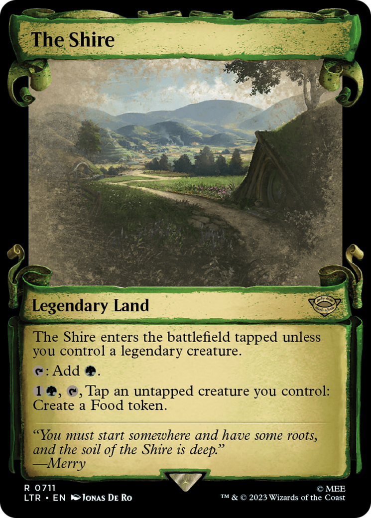 The Shire - Scroll Showcase [LTR-711]