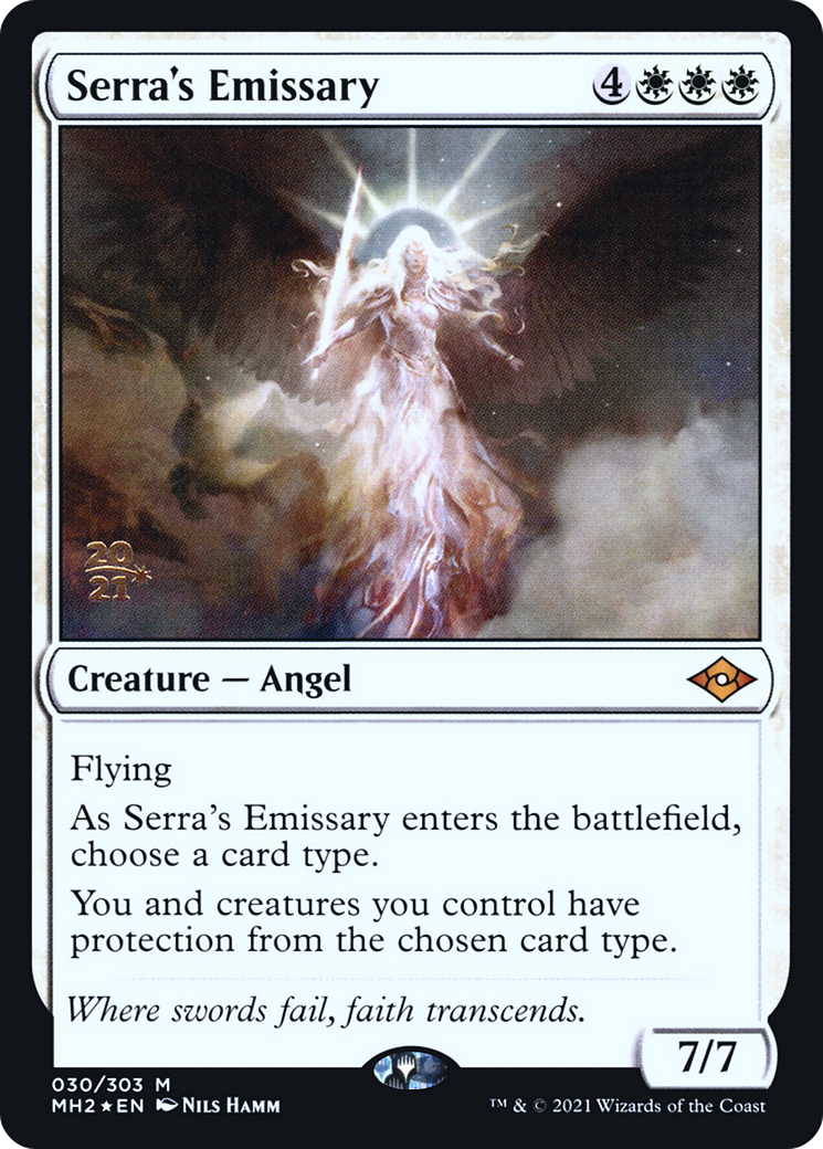Serra's Emissary - Prerelease Promo [PMH2-30s]