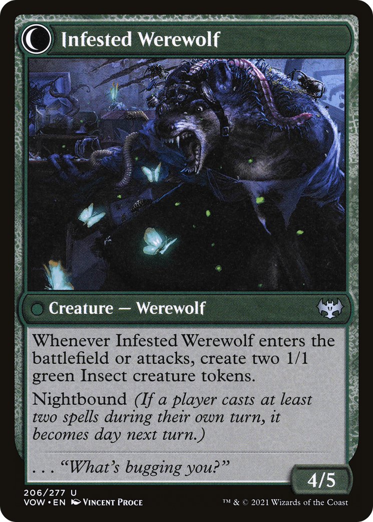 Infestation Expert // Infested Werewolf [VOW-206]