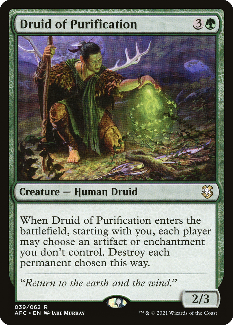 Druid of Purification [AFC-39]