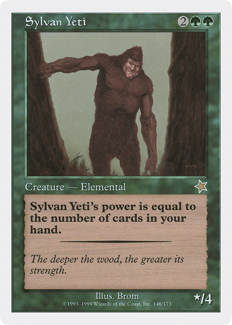 Sylvan Yeti [S99-146]