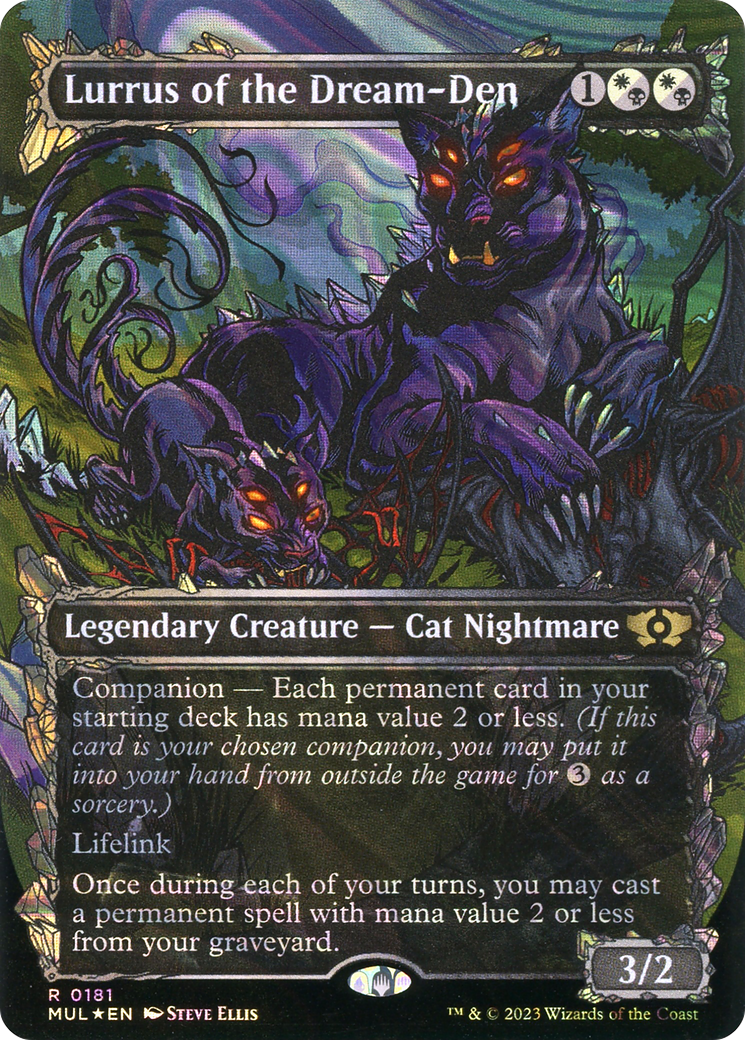 Lurrus of the Dream-Den - Borderless - Showcase - Halo Foil - Full Art [MUL-181]