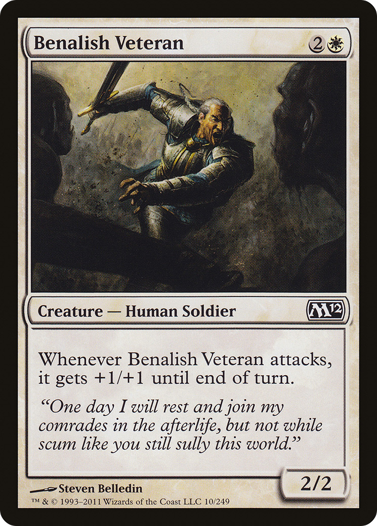 Benalish Veteran [M12-10]