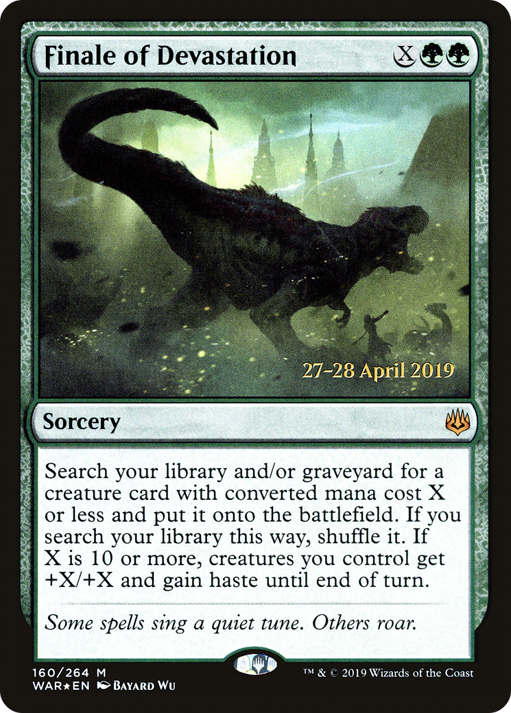 Finale of Devastation - Prerelease Promo [PWAR-160s]