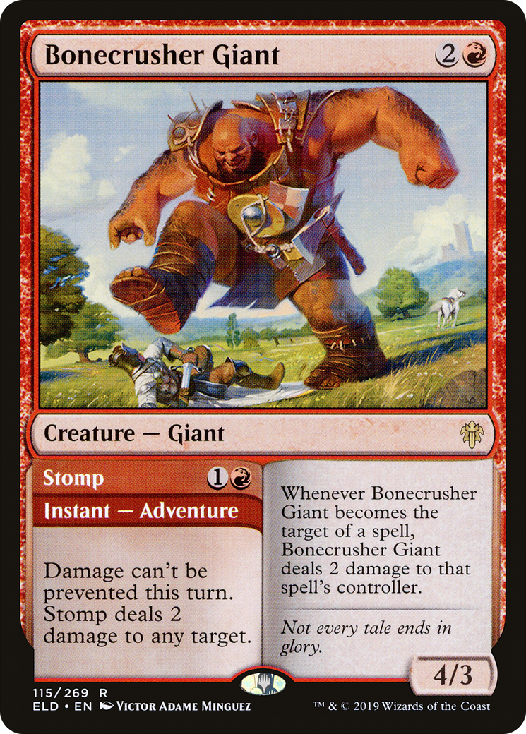 Bonecrusher Giant // Stomp [ELD-115]