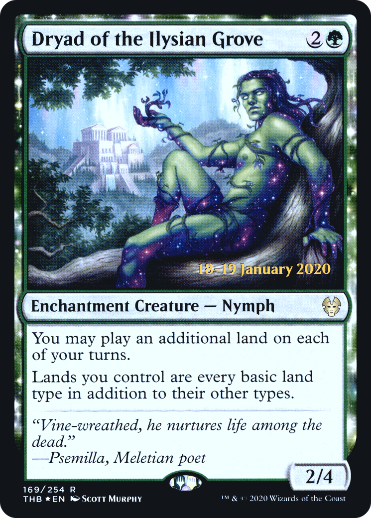 Dryad of the Ilysian Grove - Prerelease Promo [PTHB-169s]