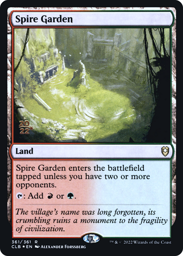 Spire Garden - Prerelease Promo [PCLB-361s]