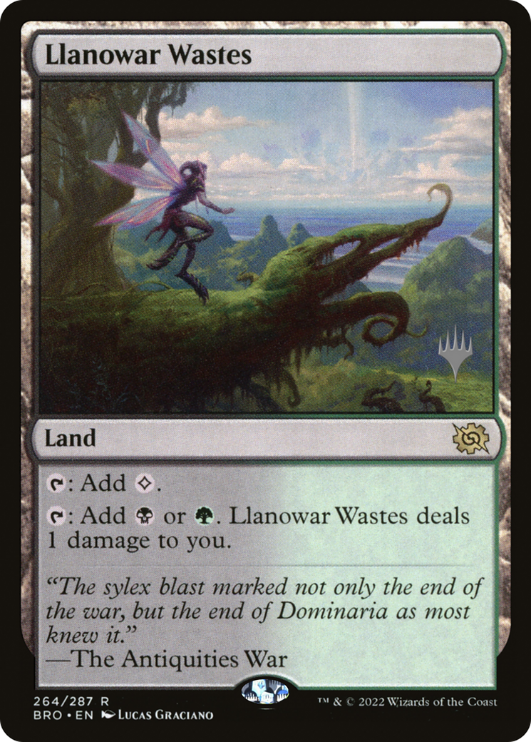 Llanowar Wastes - Promo Pack [PBRO-264p]