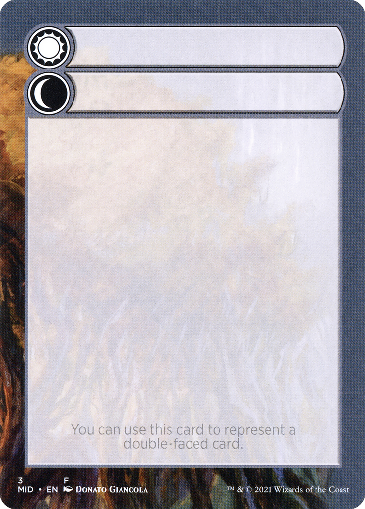 Double-Faced Substitute Card [SMID-3]
