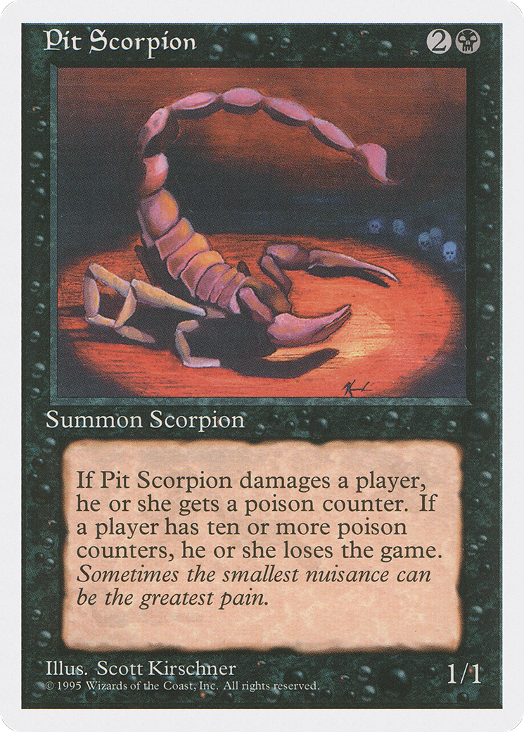Pit Scorpion [4ED-153]