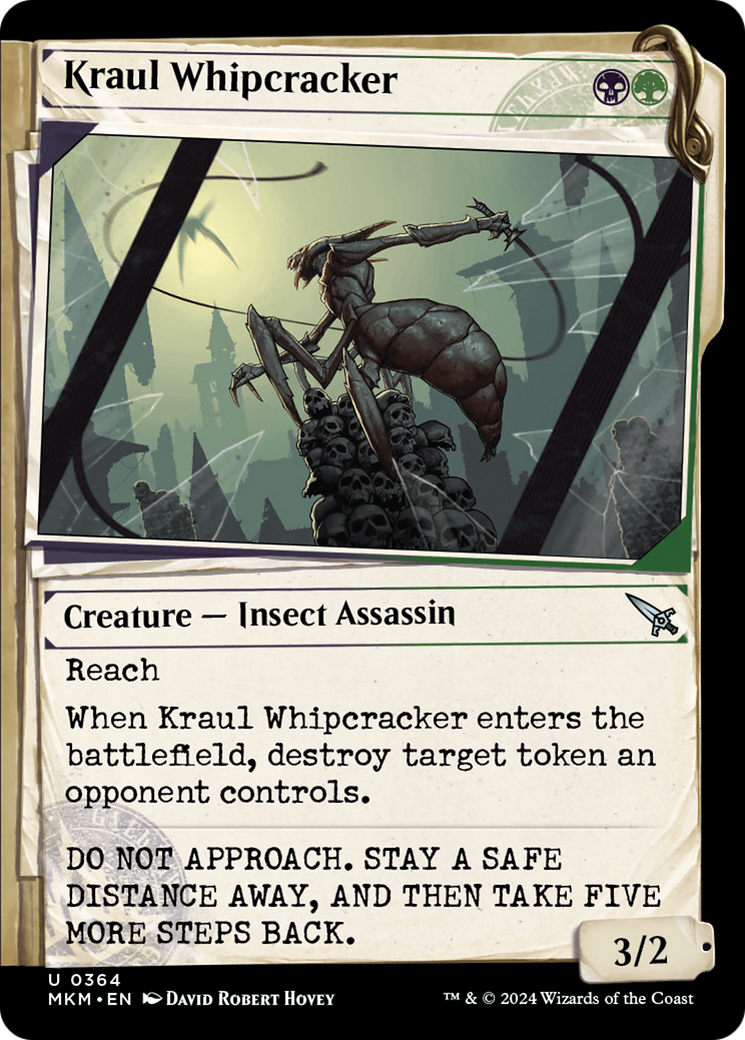 Kraul Whipcracker - Dossier Showcase [MKM-364]