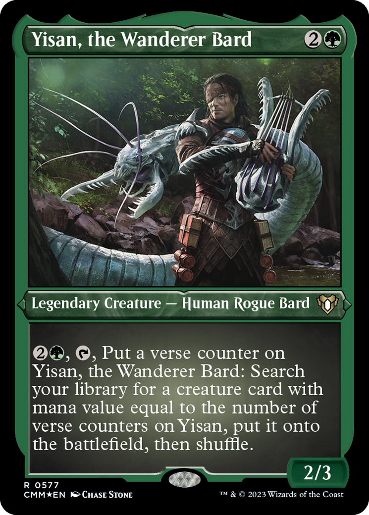 Yisan, the Wanderer Bard [CMM-577]