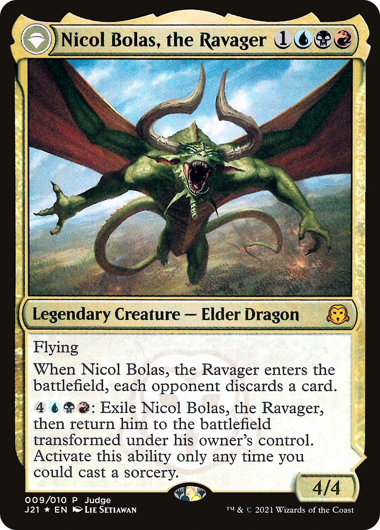 Nicol Bolas, the Ravager // Nicol Bolas, the Arisen - Promo [PJ21-9]