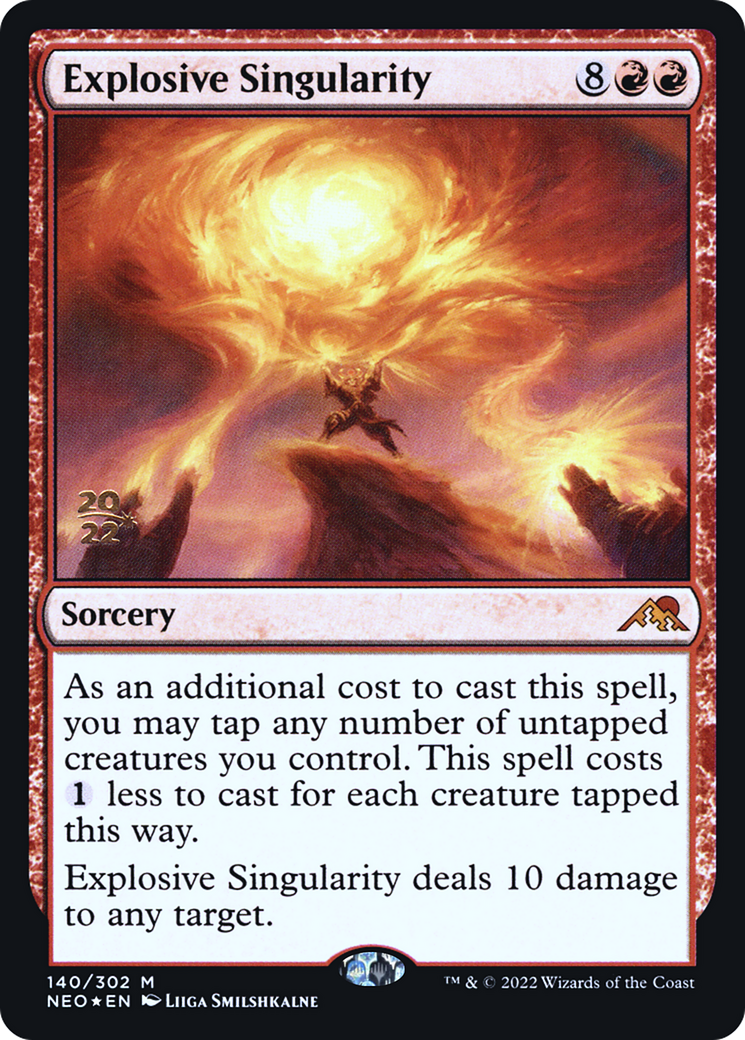 Explosive Singularity - Prerelease Promo [PNEO-140s]