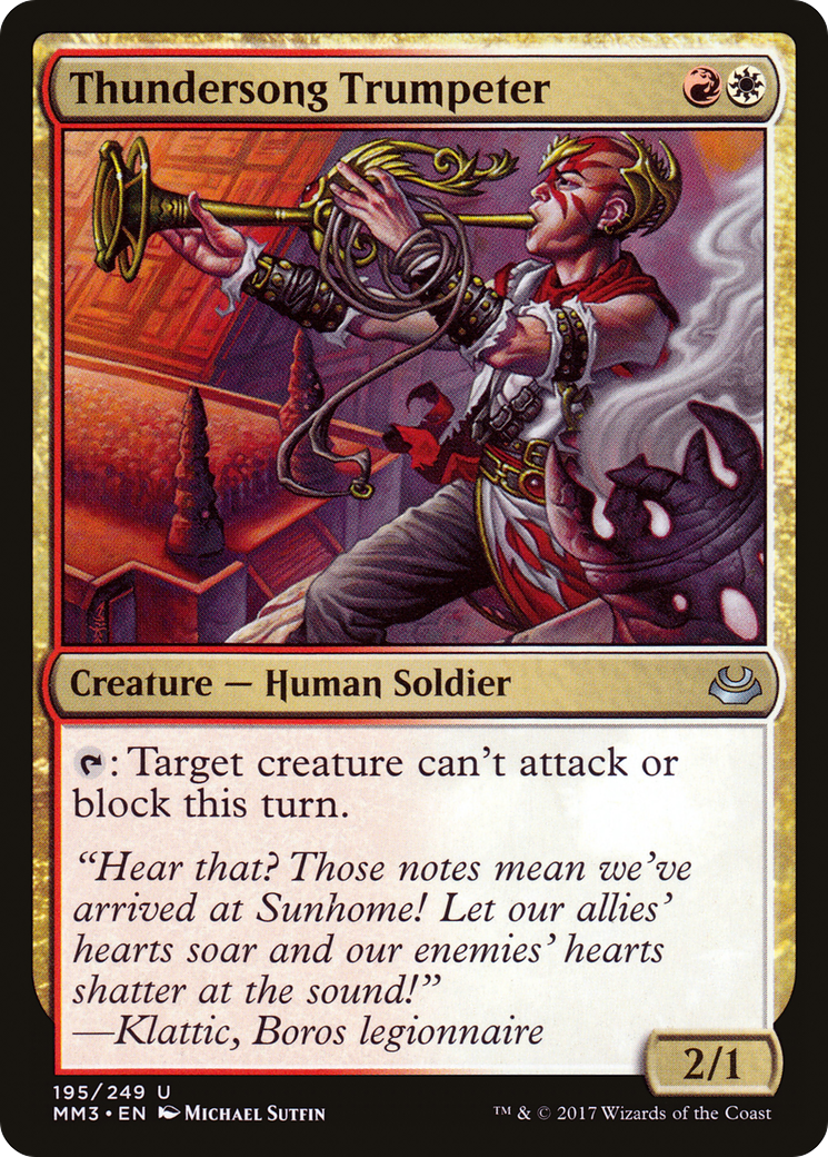 Thundersong Trumpeter [MM3-195]