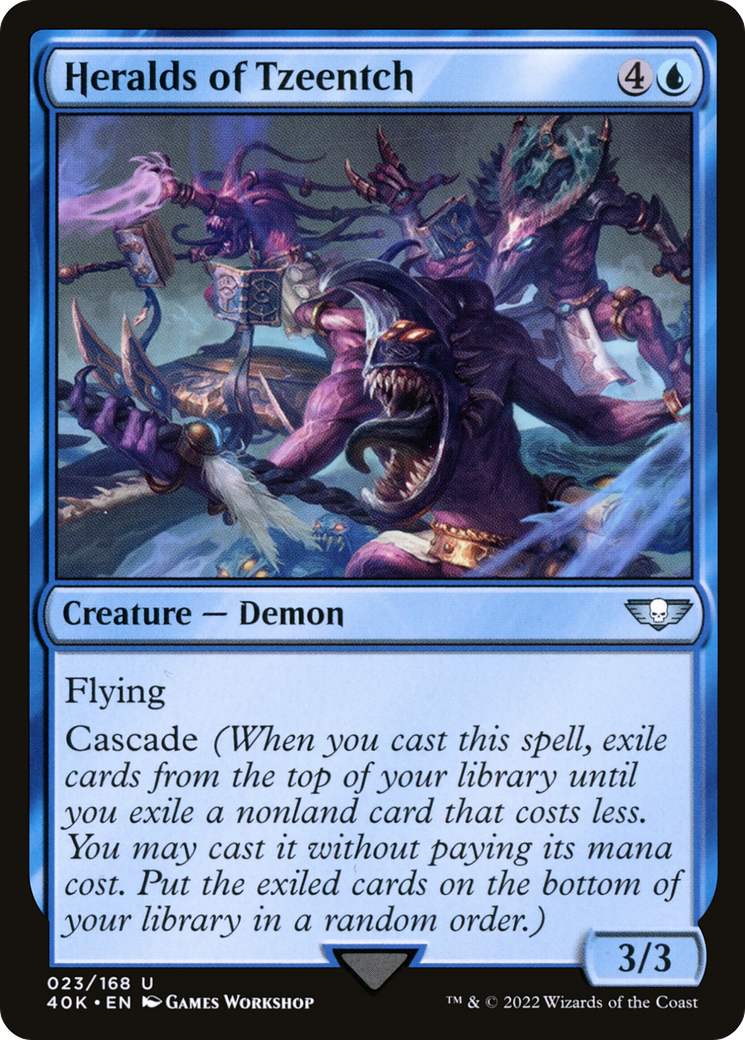 Heralds of Tzeentch [40K-23]