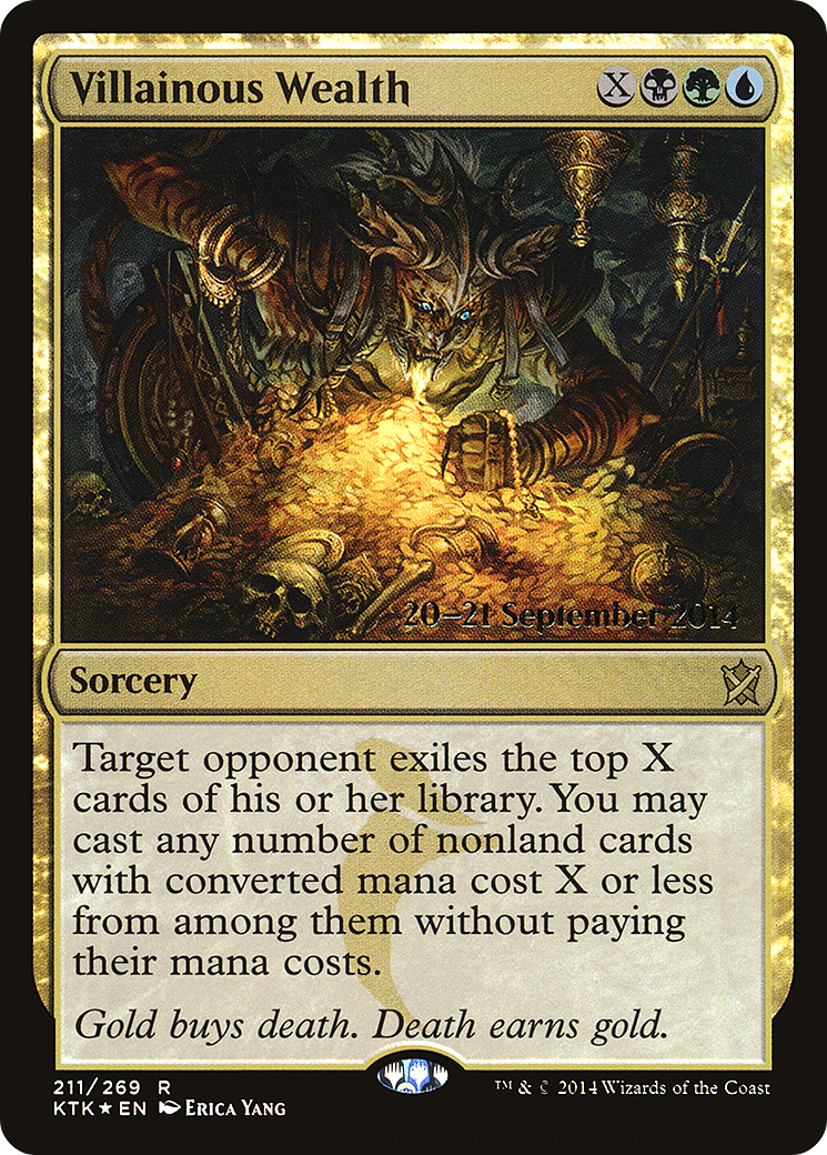 Villainous Wealth - Prerelease Promo [PKTK-211s]