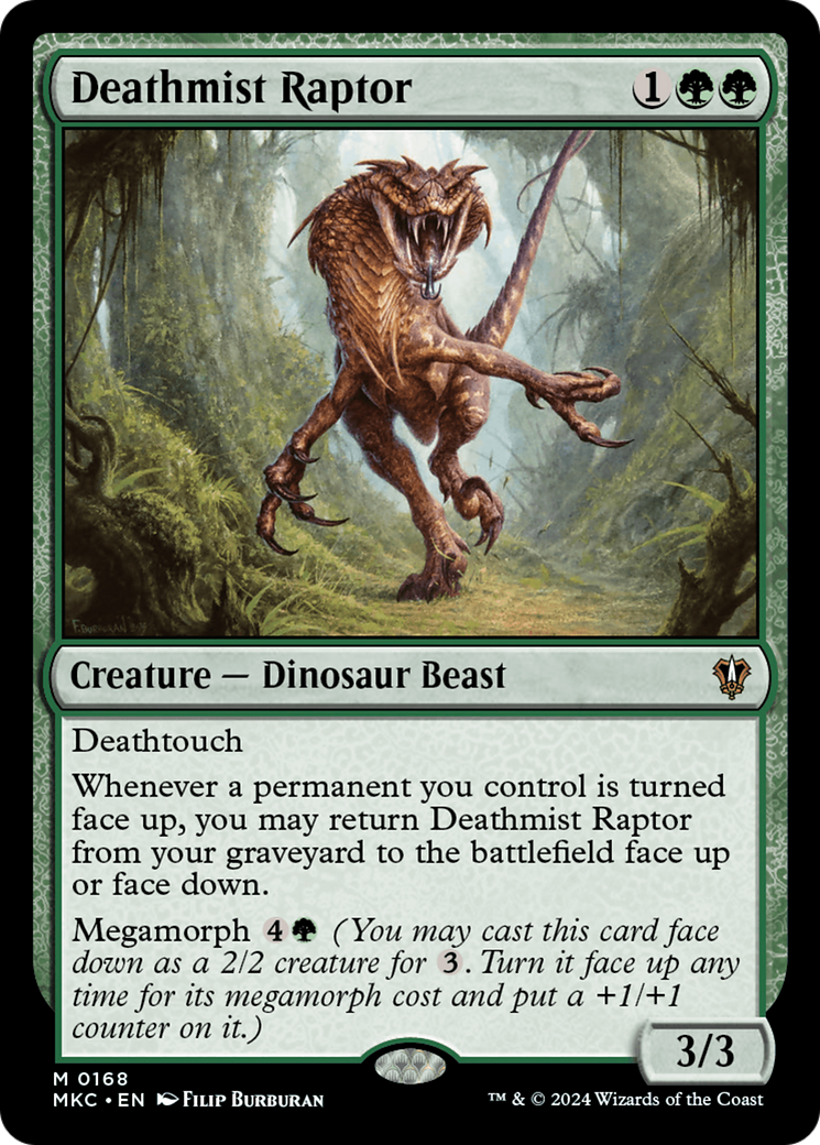 Deathmist Raptor [MKC-168]