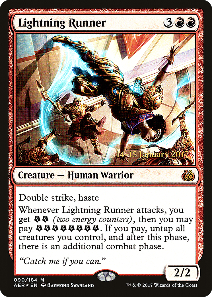 Lightning Runner - Prerelease Promo [PAER-90s]