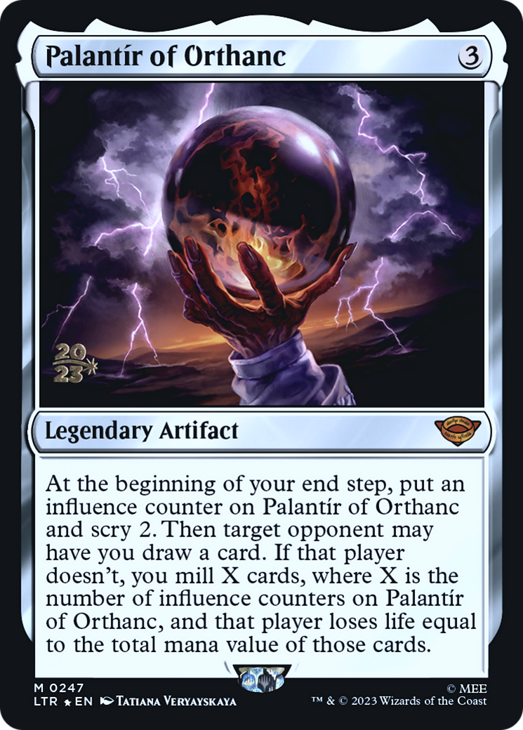 Palantír of Orthanc - Prerelease Promo [PLTR-247s]