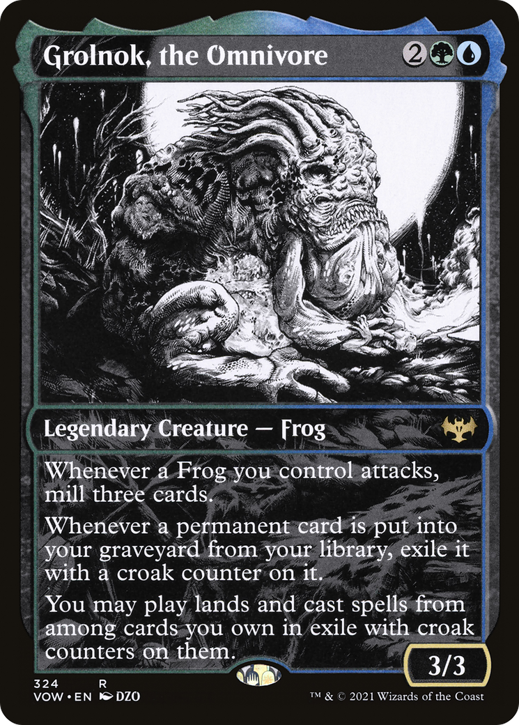 Grolnok, the Omnivore - Showcase - Full Art [VOW-324]