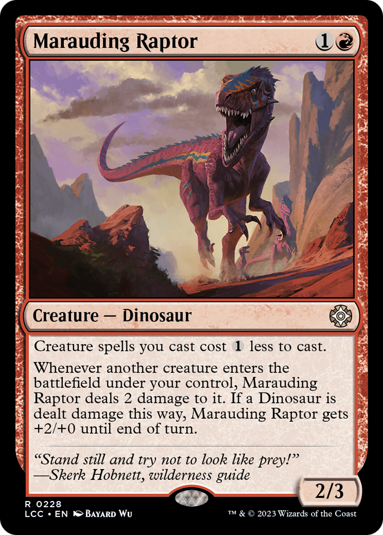 Marauding Raptor [LCC-228]