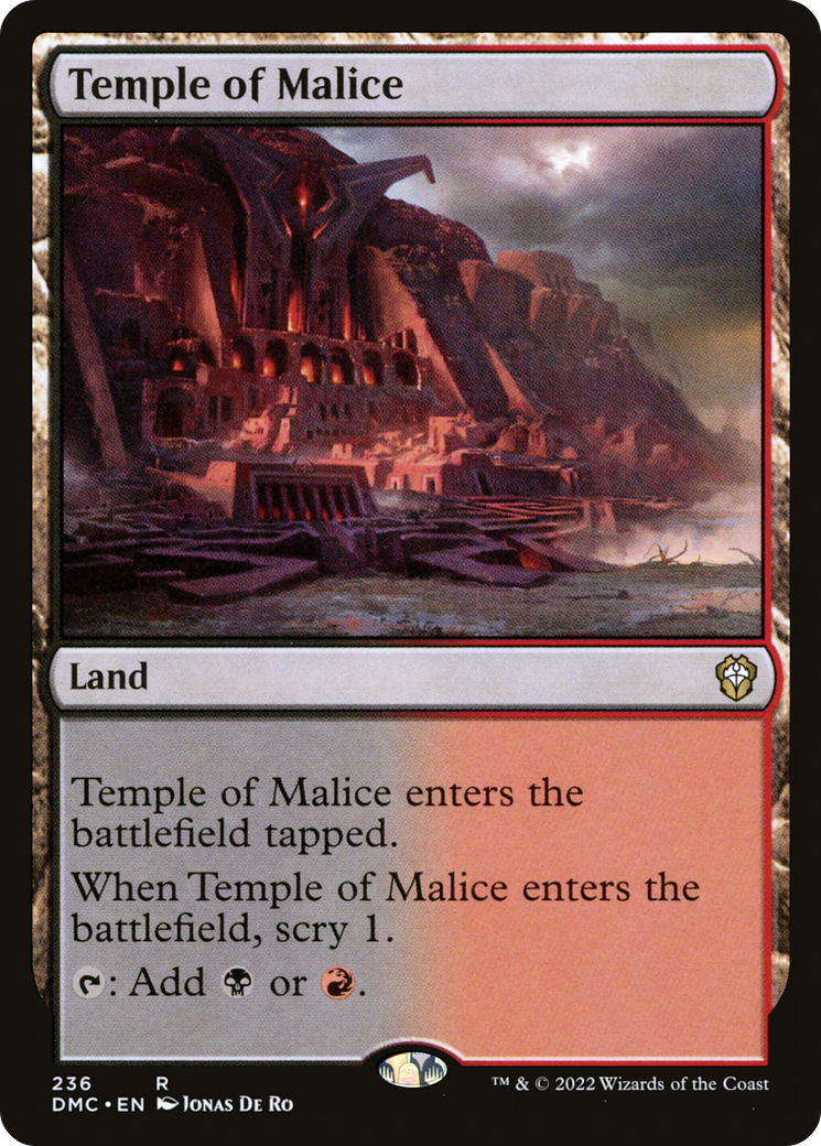 Temple of Malice [DMC-236]