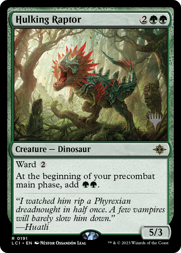 Hulking Raptor - Promo Pack [PLCI-191p]