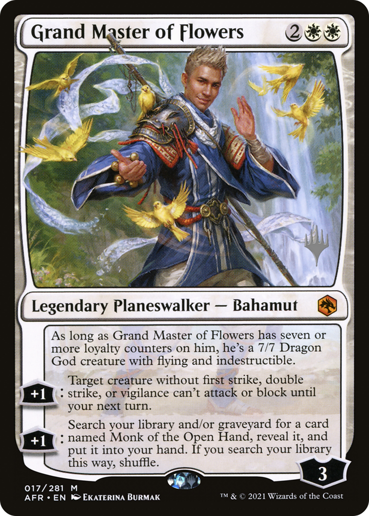 Grand Master of Flowers - Promo Pack [PAFR-17p]
