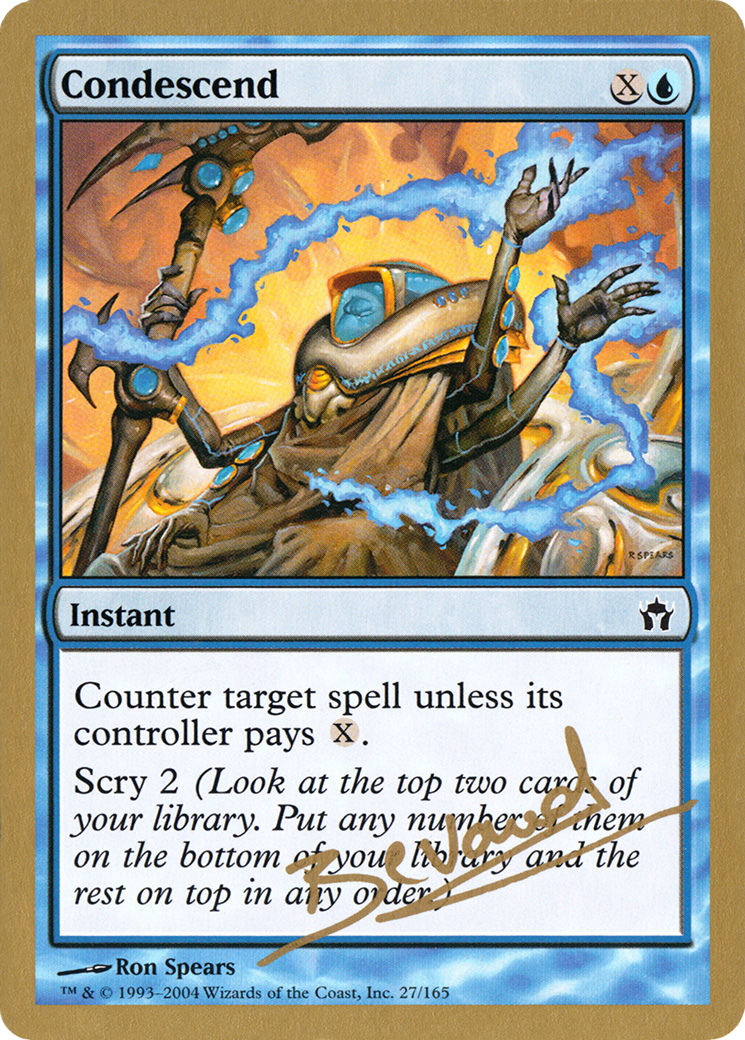 Condescend [WC04-mb27]