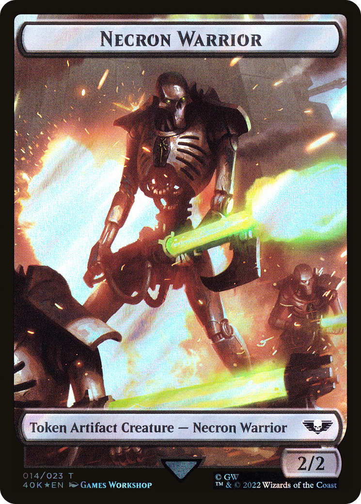 Necron Warrior - Surge Foil [T40K-14★]
