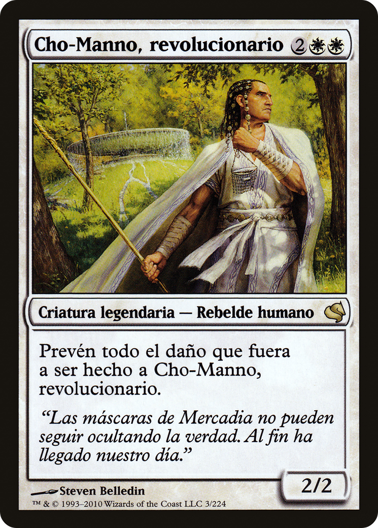 Cho-Manno, Revolutionary [PS11-3]