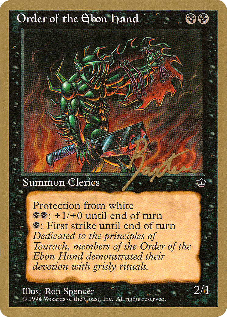 Order of the Ebon Hand [PTC-gb42c]