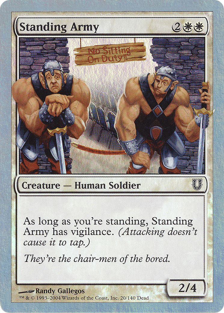 Standing Army [UNH-20★]