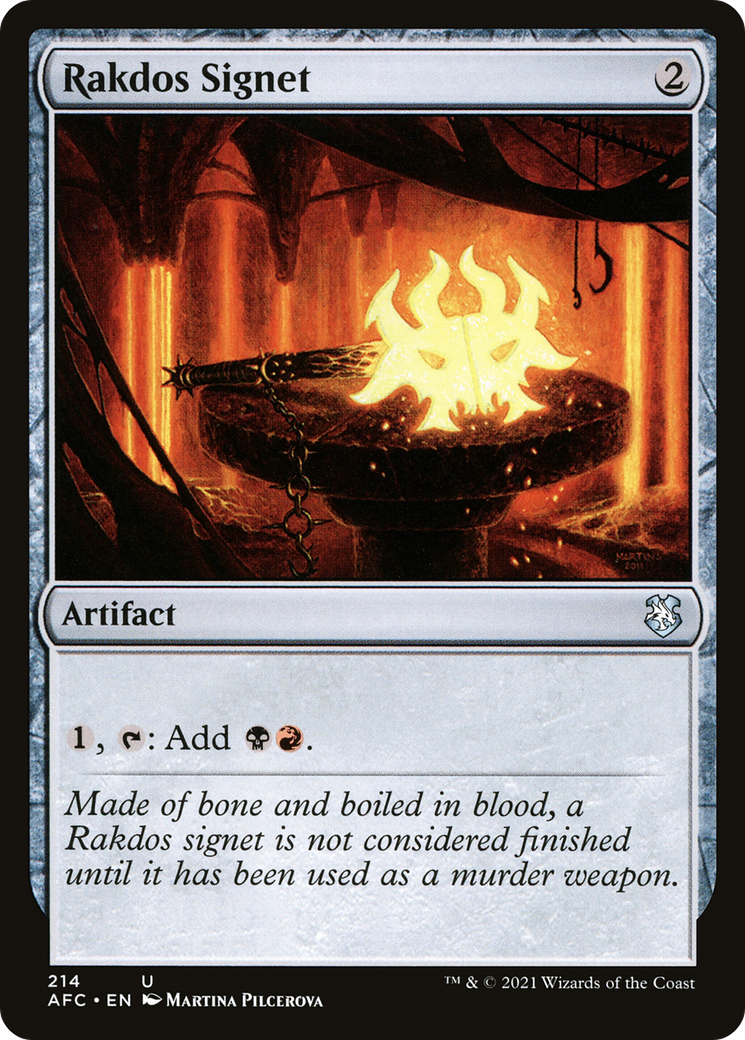 Rakdos Signet [AFC-214]