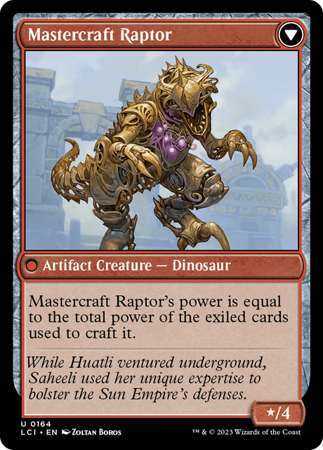Saheeli's Lattice // Mastercraft Raptor [LCI-164]