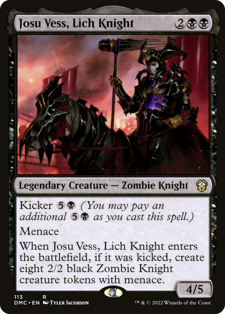 Josu Vess, Lich Knight [DMC-113]