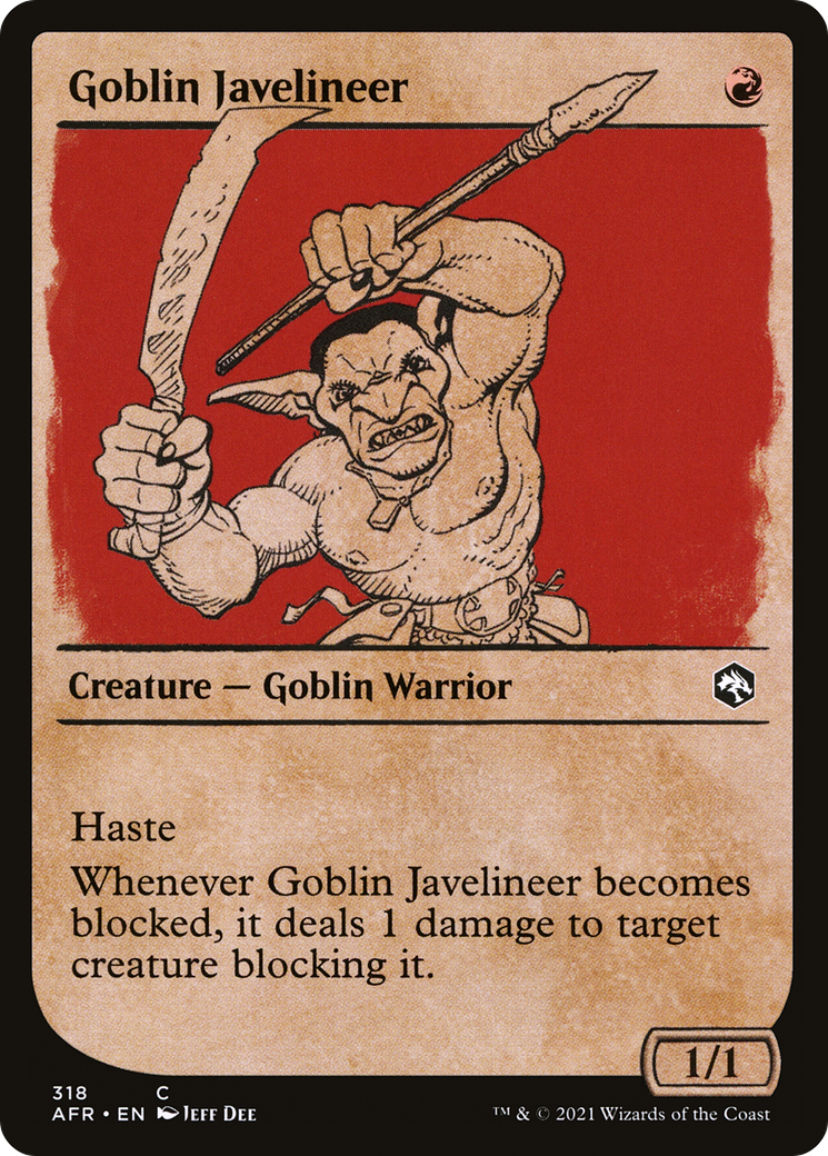 Goblin Javelineer - Showcase [AFR-318]