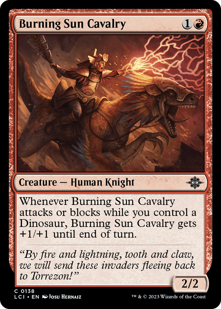 Burning Sun Cavalry [LCI-138]