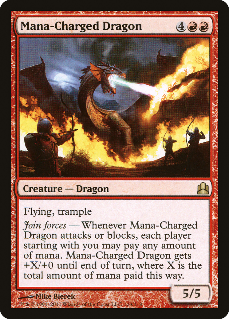 Mana-Charged Dragon [CMD-129]