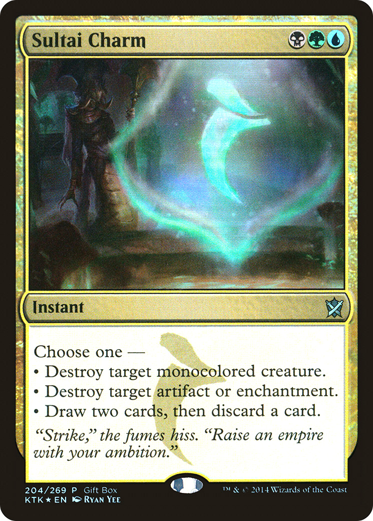 Sultai Charm - Promo [PKTK-204]