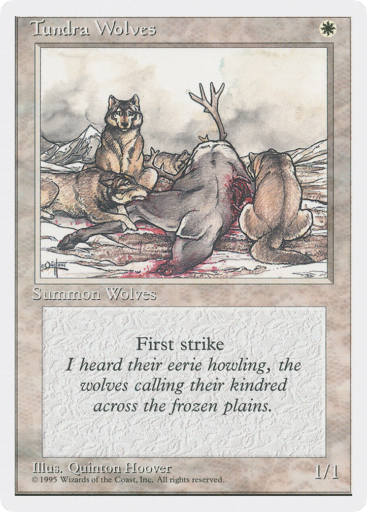 Tundra Wolves [4ED-53]